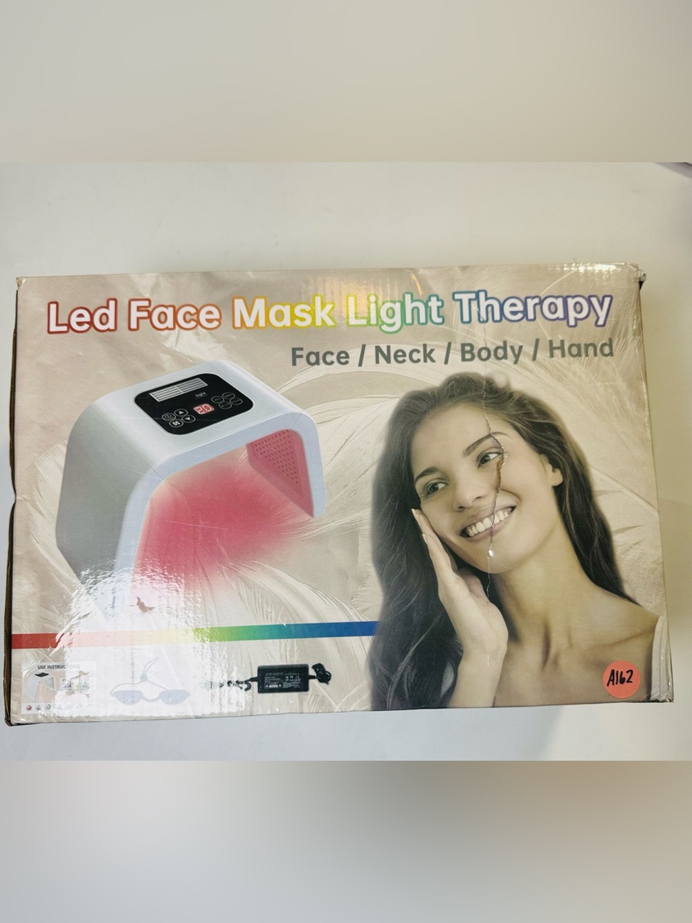 7 Color LED Light Face Neck Body Skin Care Beauty Machine